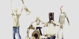 Musikvideo der Hidden Paper Monsters
